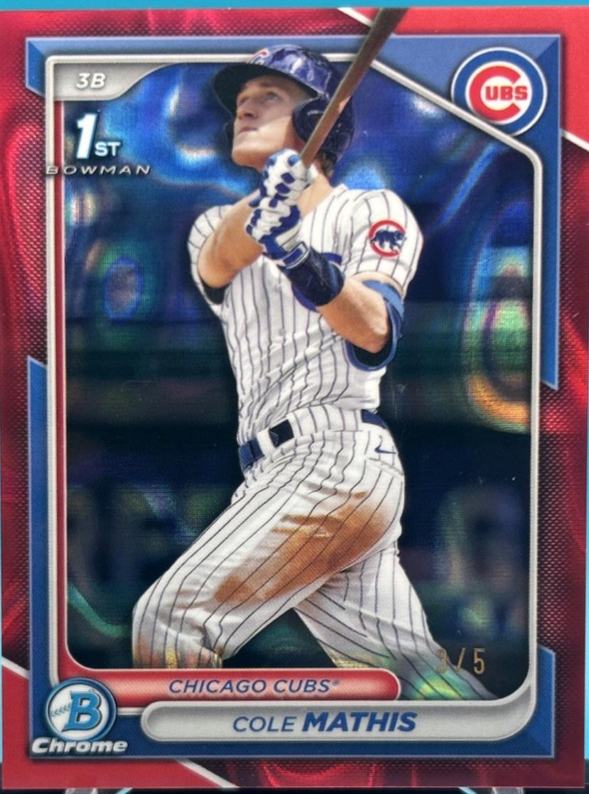 Cole Mathis [Red Lava Refractor] #BDC-81
