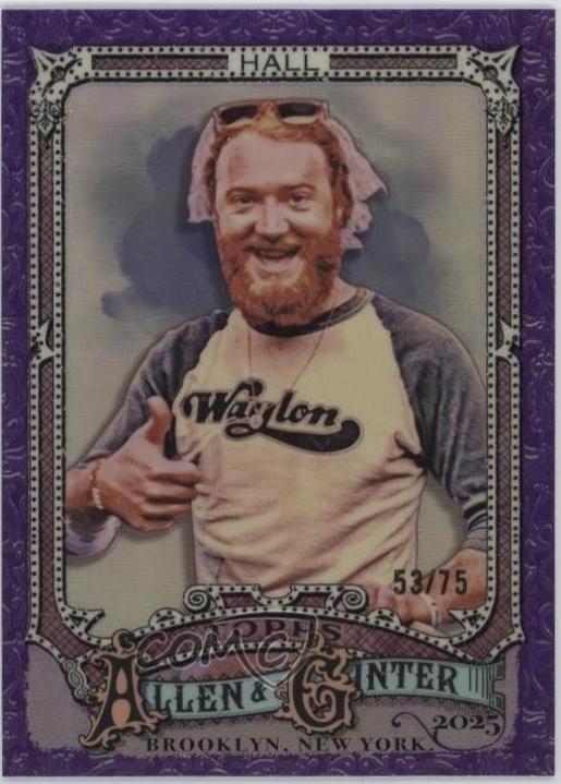 John Hall [Purple Refractor Chrome Variation] #256