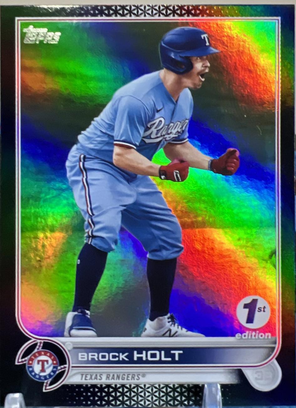 Brock Holt [Black] #113