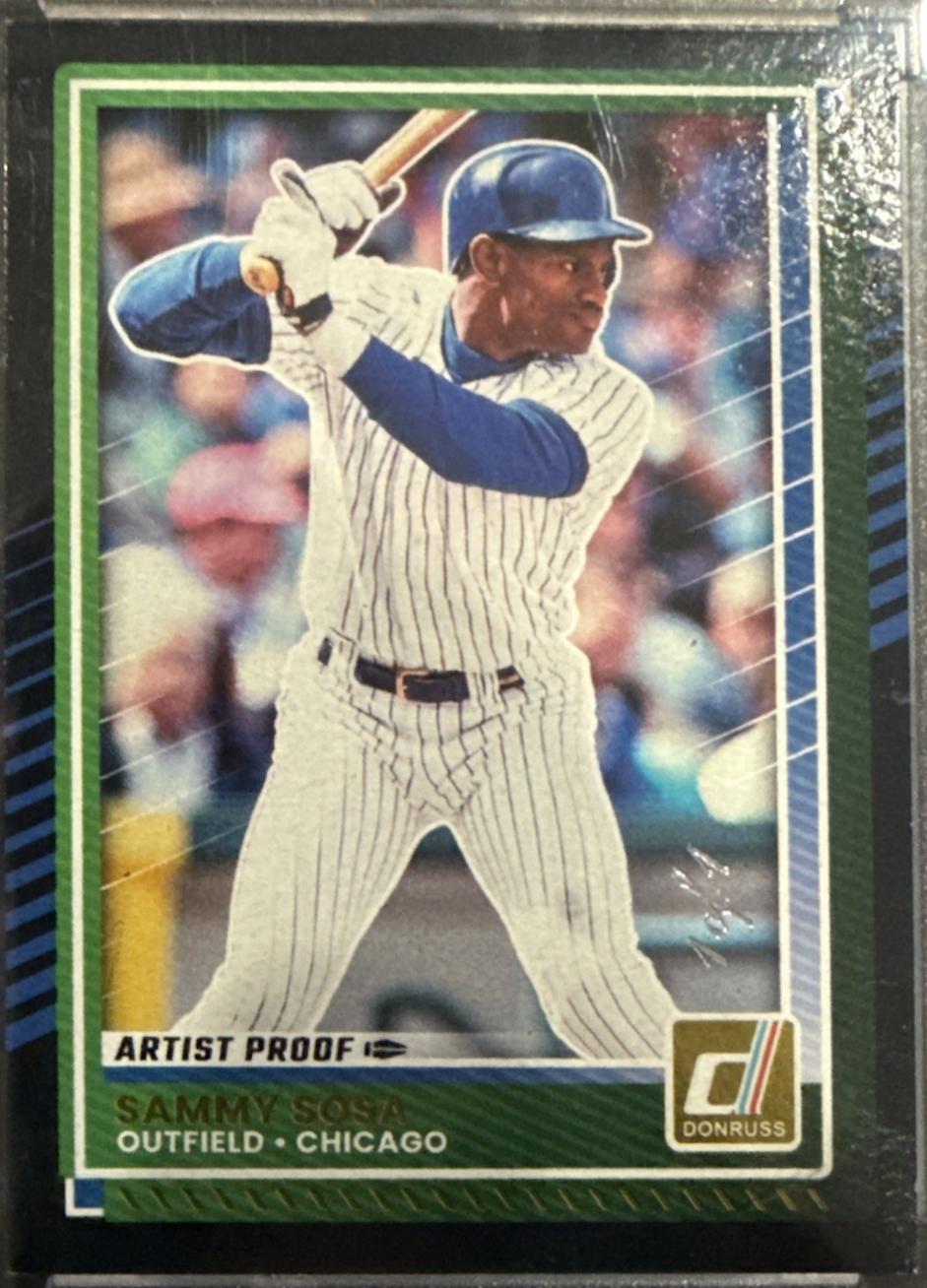 Sammy Sosa [Artist Proof Black] #84
