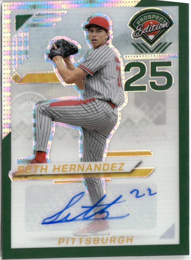 Seth Hernandez [Green Pulsar Holo Ticket Signature] #39