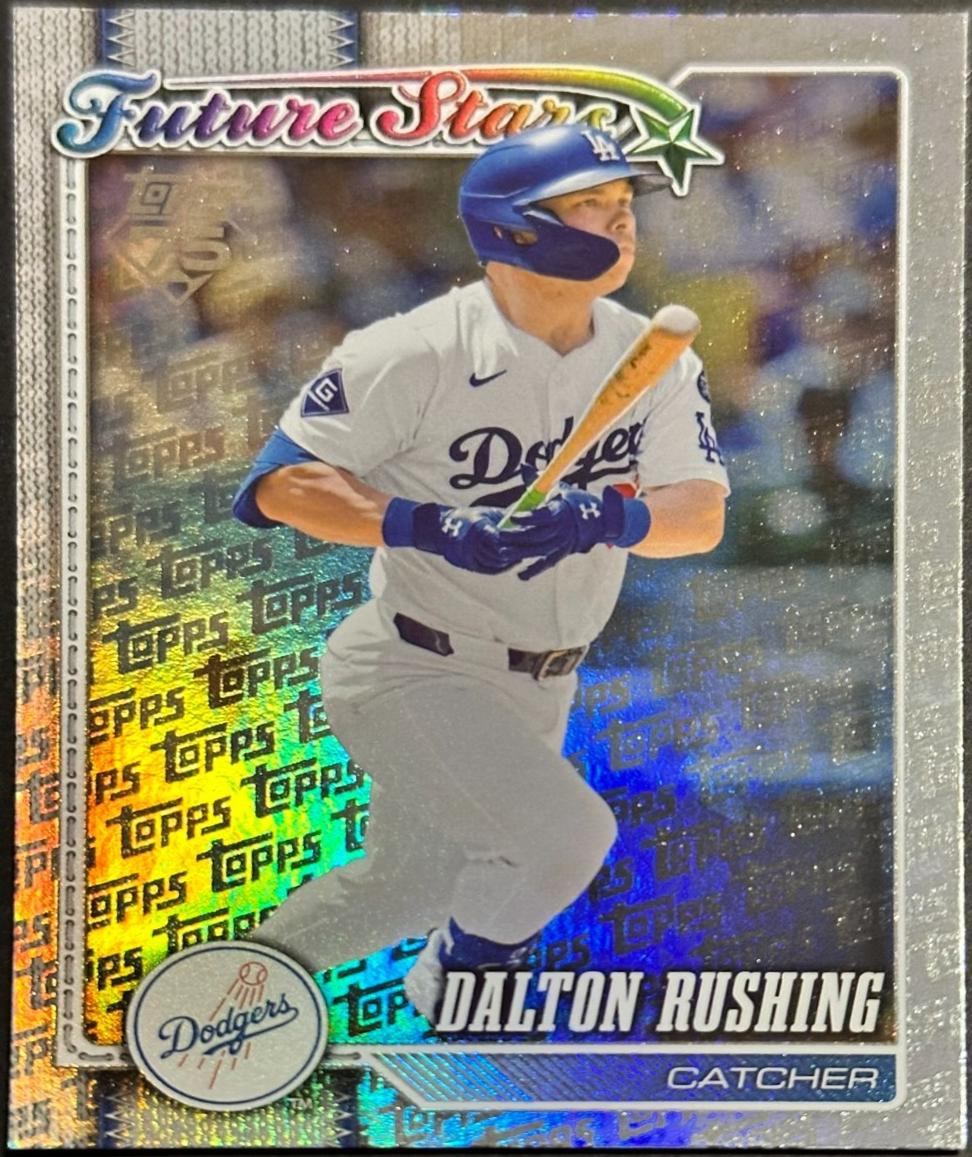 Dalton Rushing [Topps Foil Pattern] #103