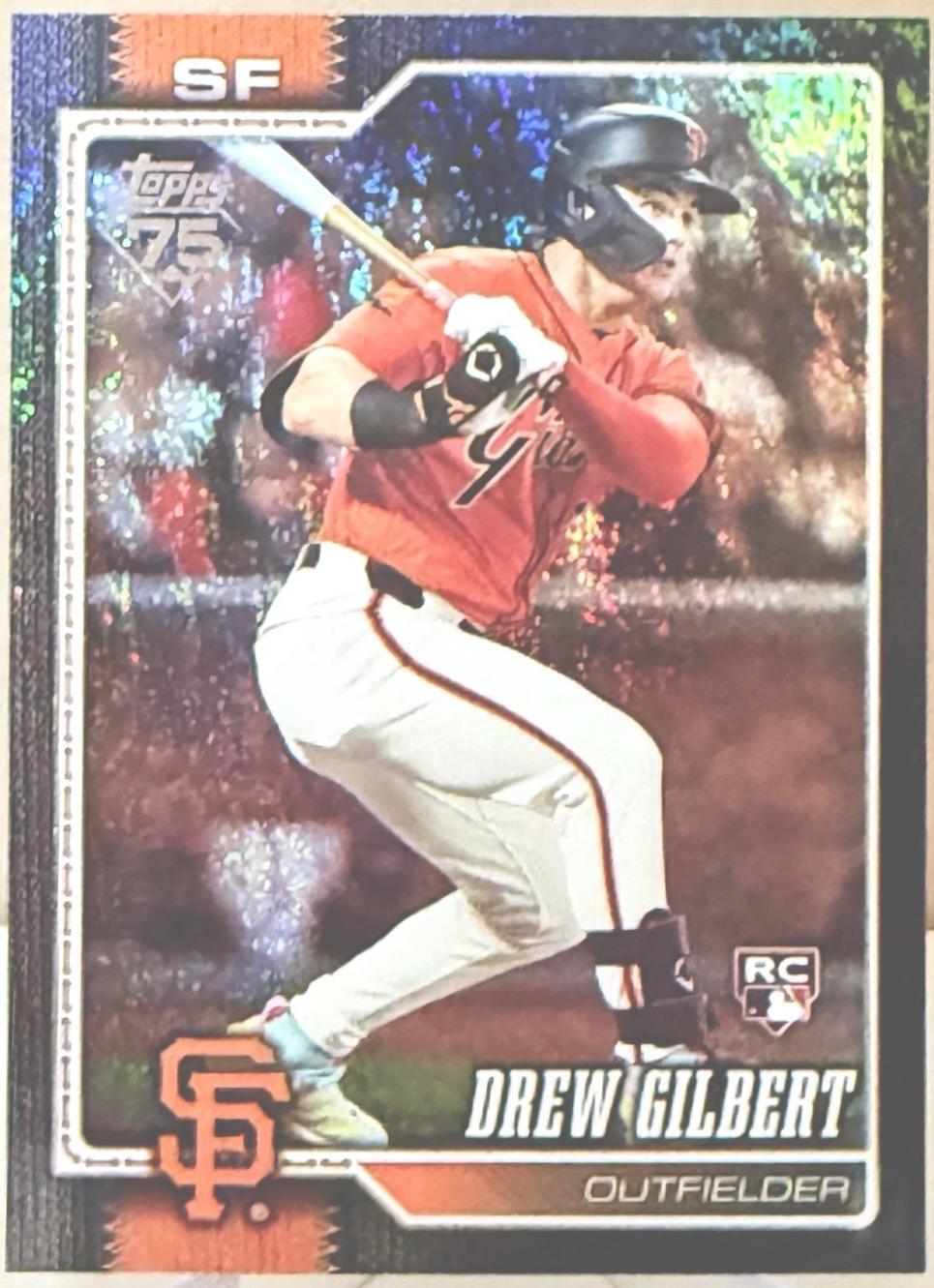 Drew Gilbert [Black Holo] #155
