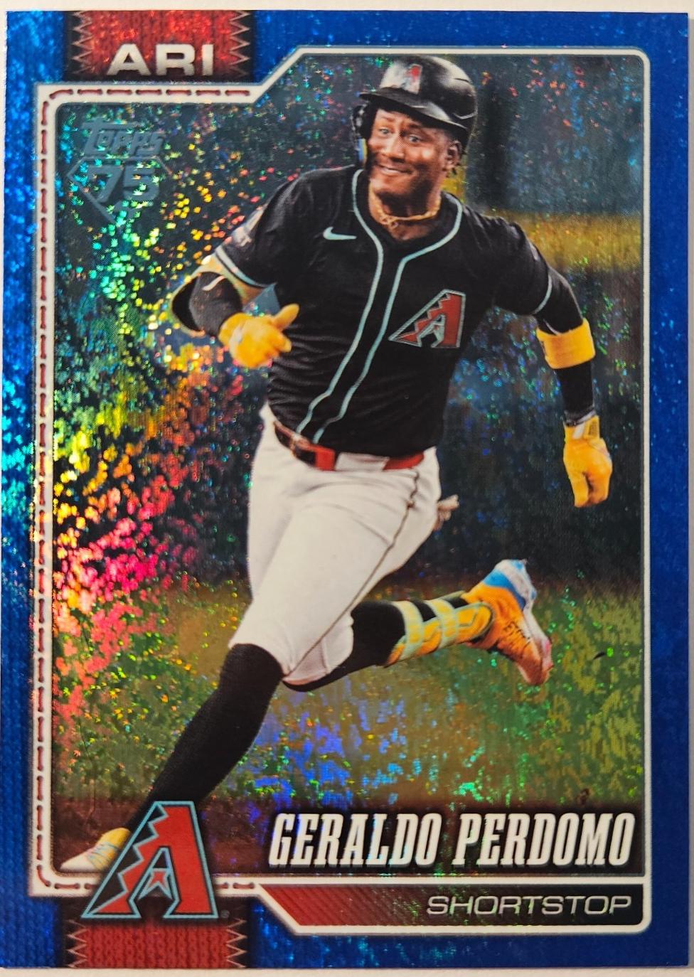 Geraldo Perdomo [Blue Holo] #257