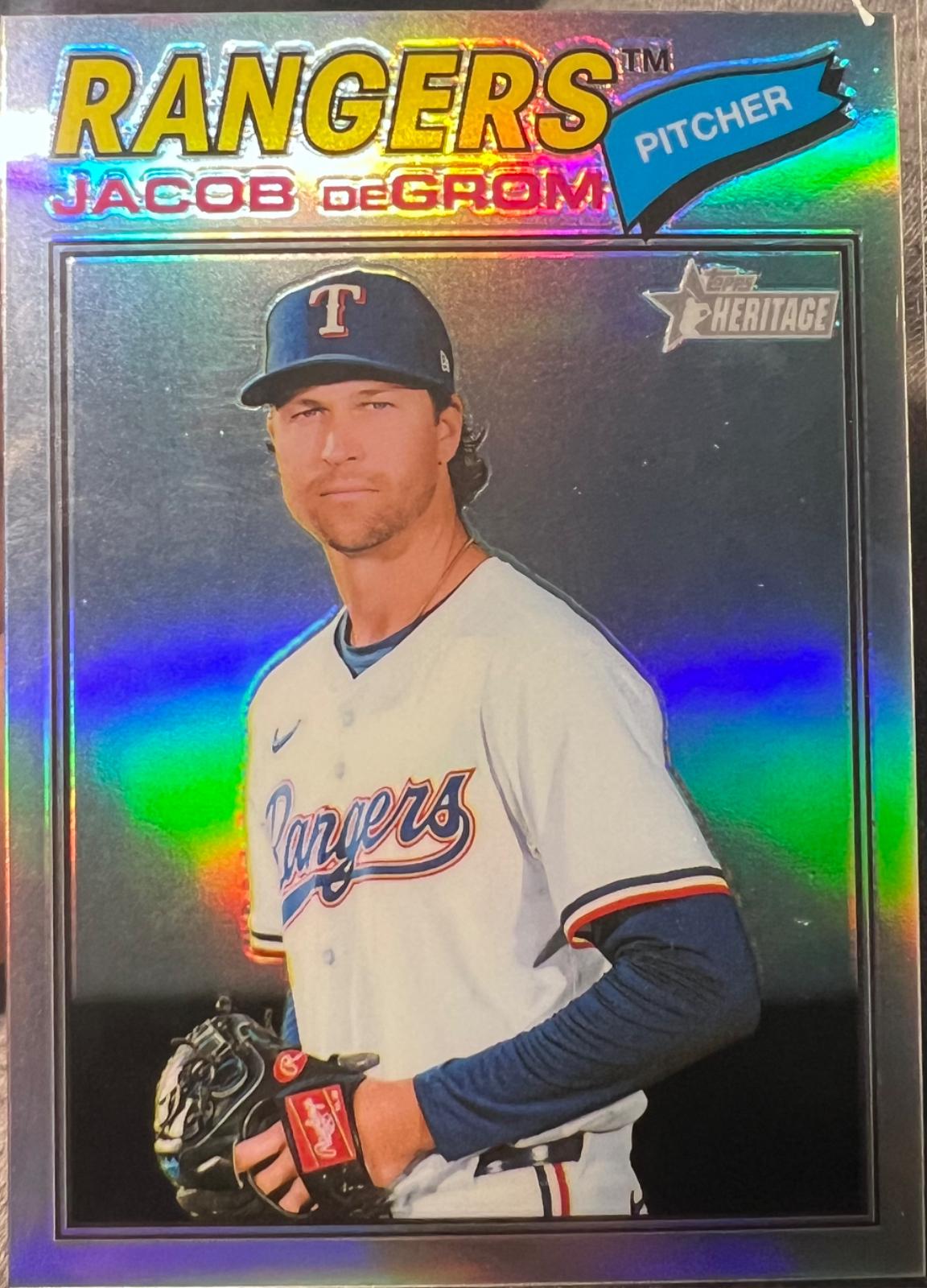 Jacob deGrom [Refractor Chrome] #98