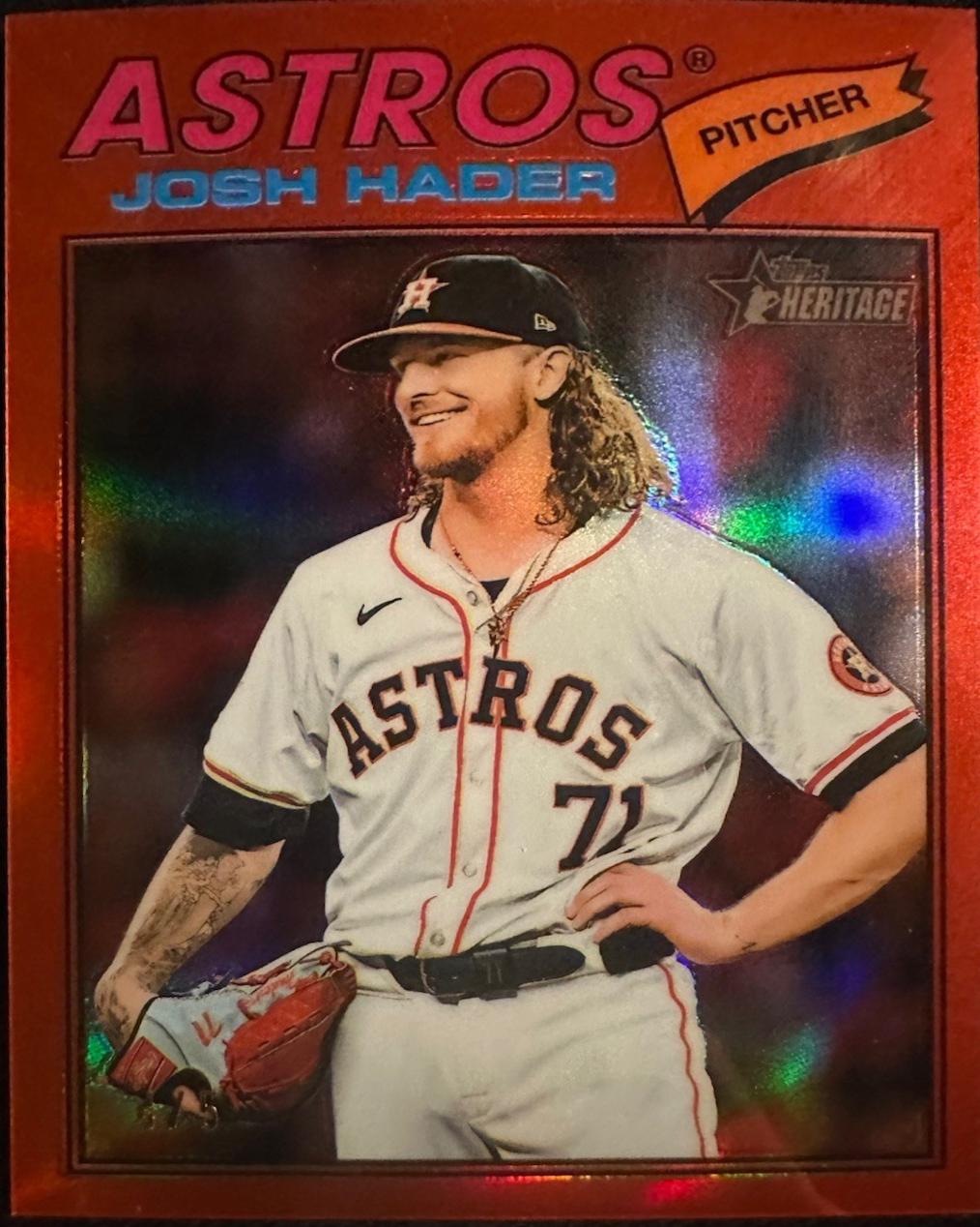 Josh Hader [Red Bordered Chrome] #9
