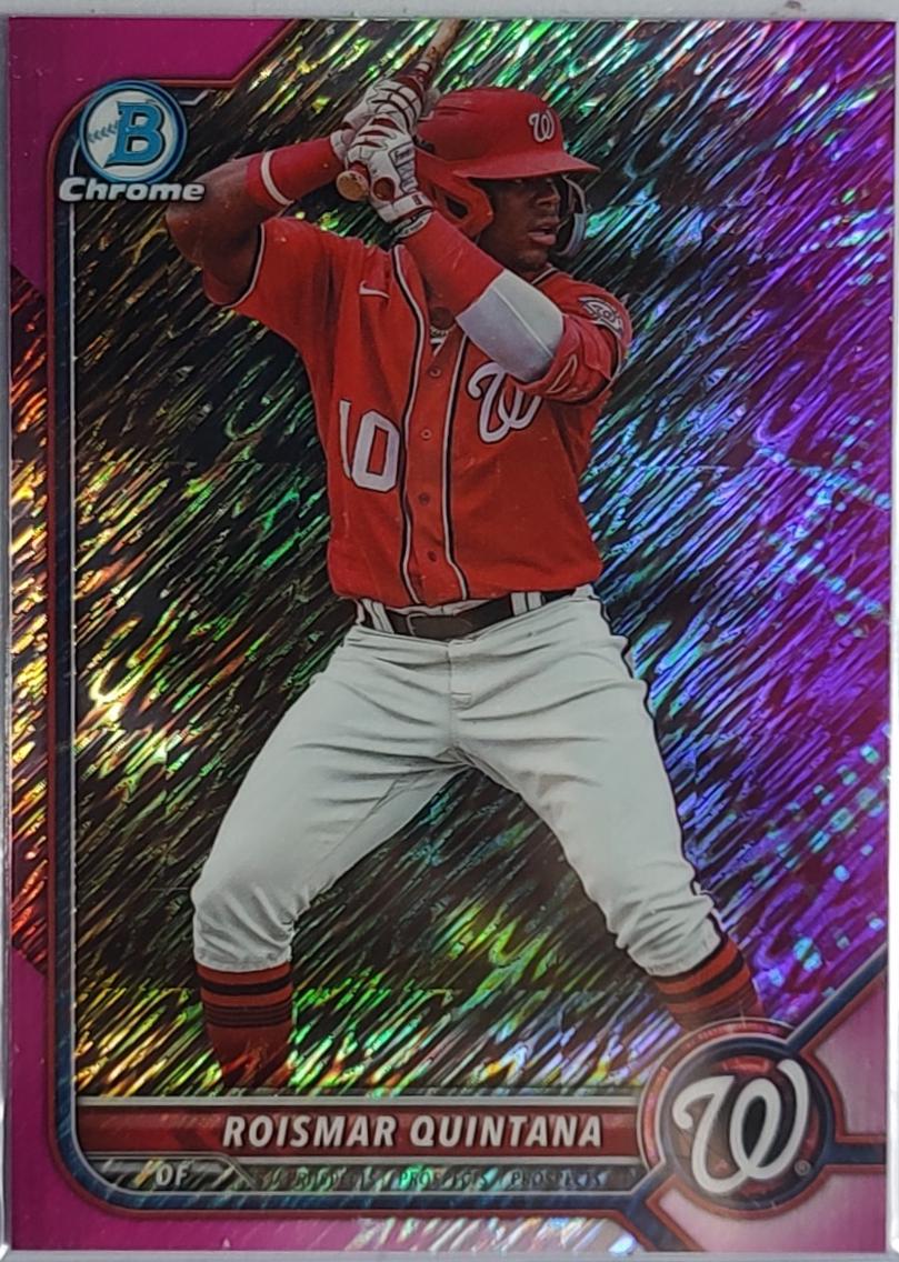 Roismar Quintana [Fuchsia Pink Shimmer Refractor] #BCP-219