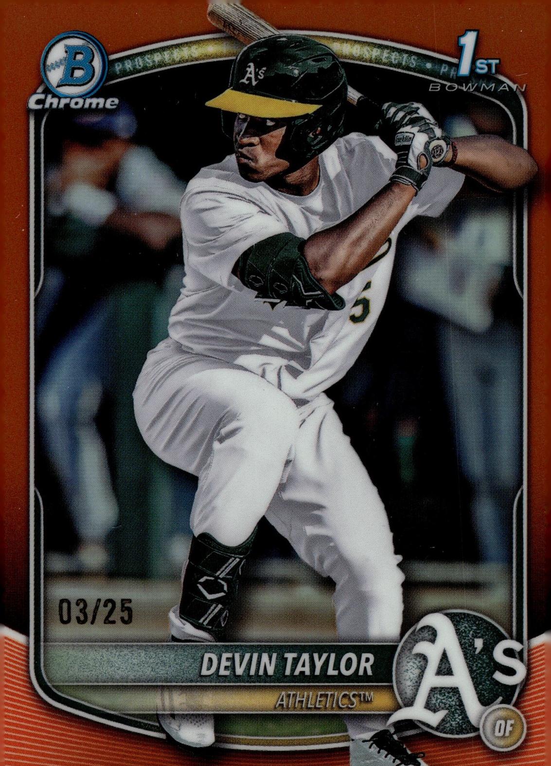 Devin Taylor [Orange Refractor] #BDC-135