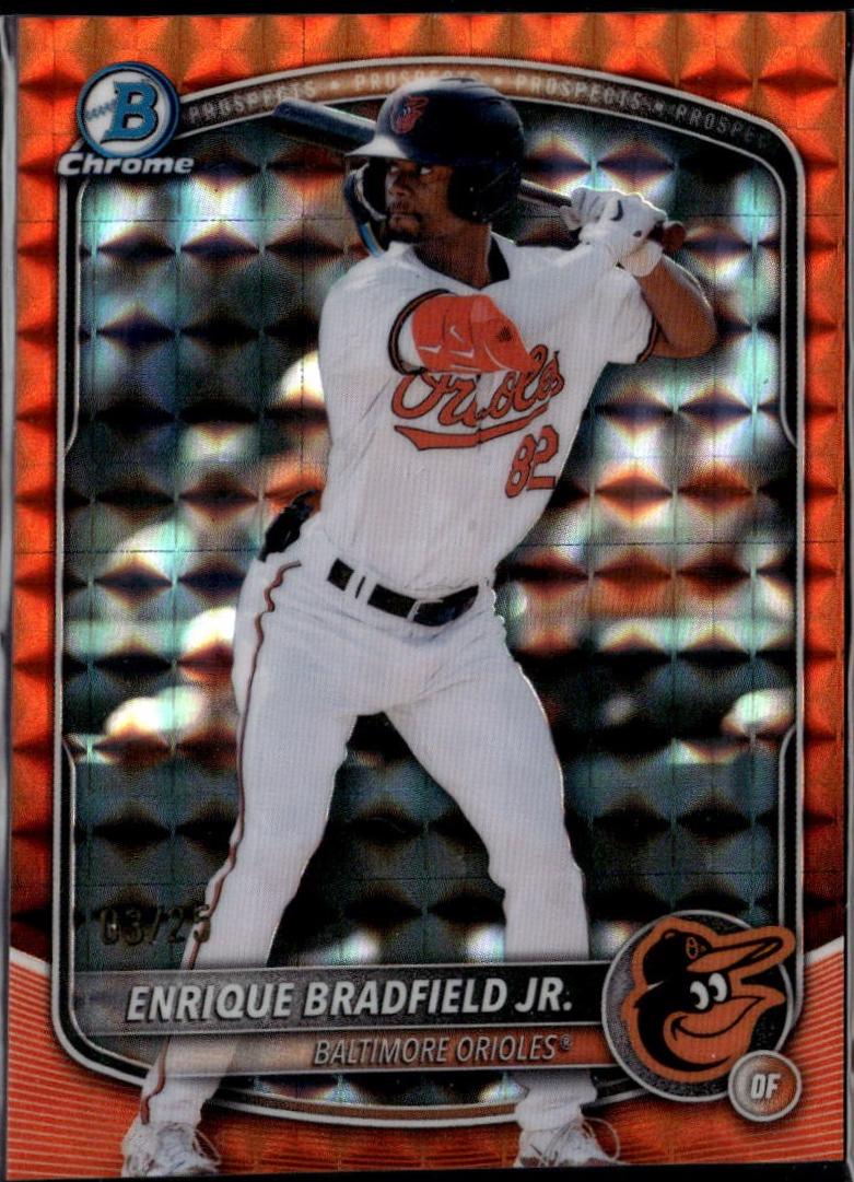 Enrique Bradfield Jr. [Orange Geometric] #BDC-198