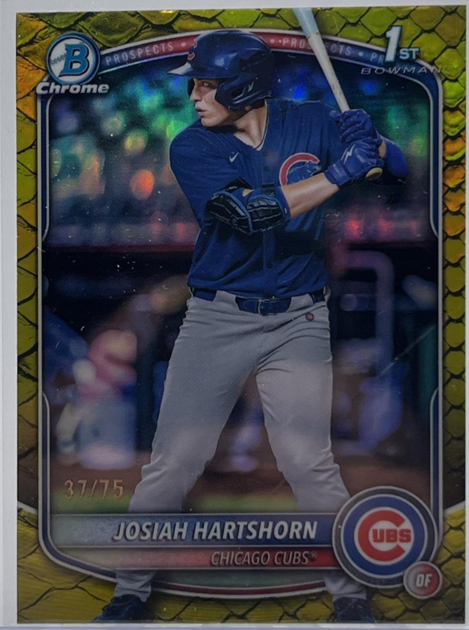 Josiah Hartshorn [Yellow Reptilian Refractor] #BDC-21