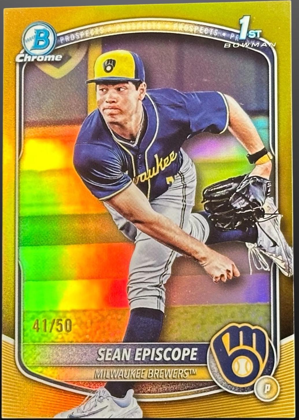 Sean Episcope [Gold Refractor] #BDC-149