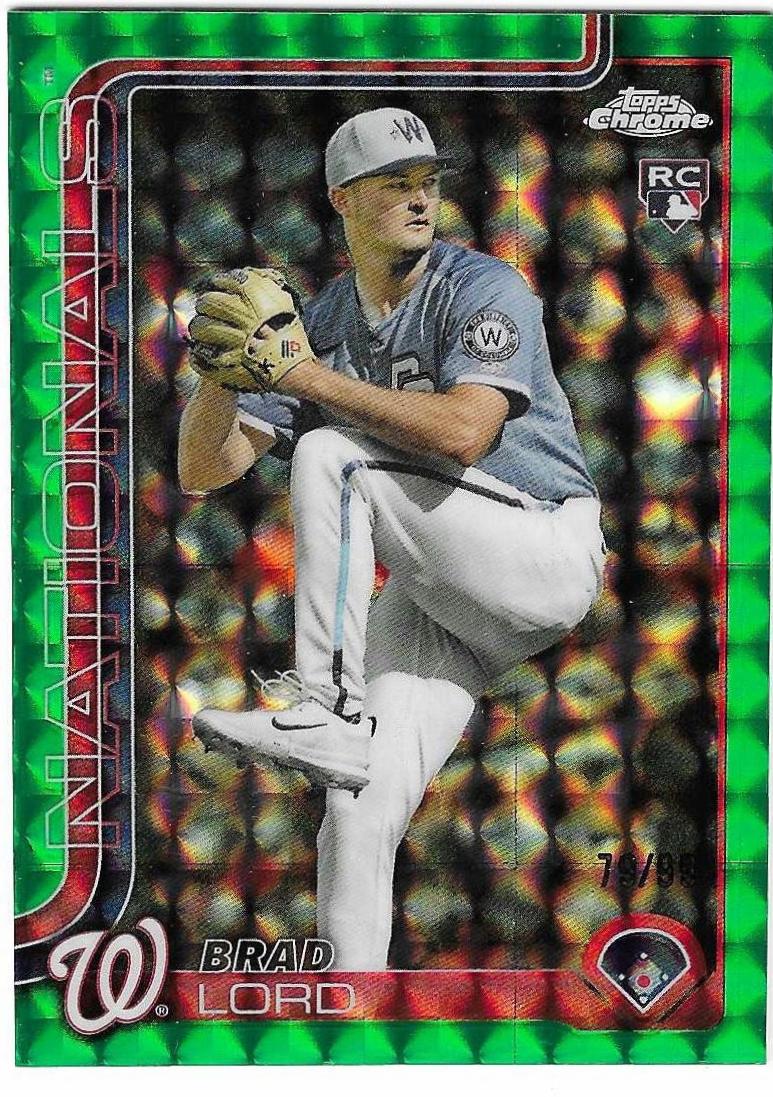 Brad Lord [Green Geometric Refractor] #USC77