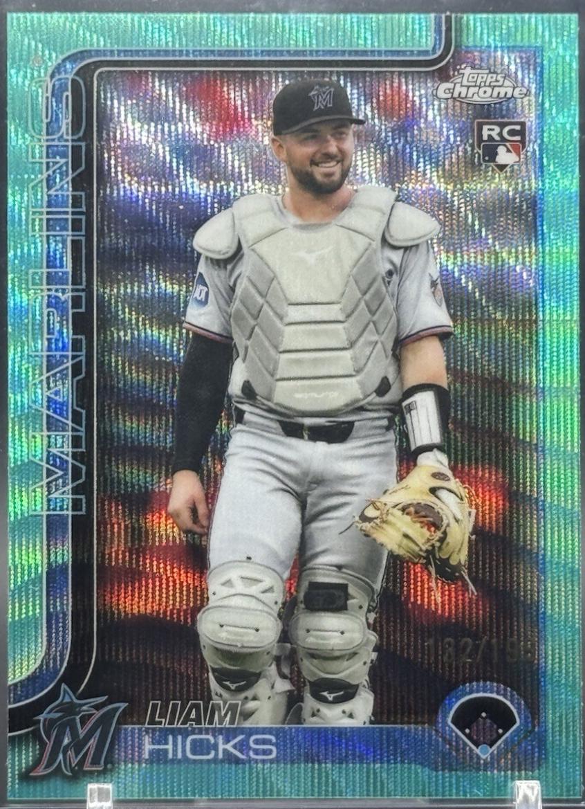Liam Hicks [Aqua Wave Refractor] #USC86