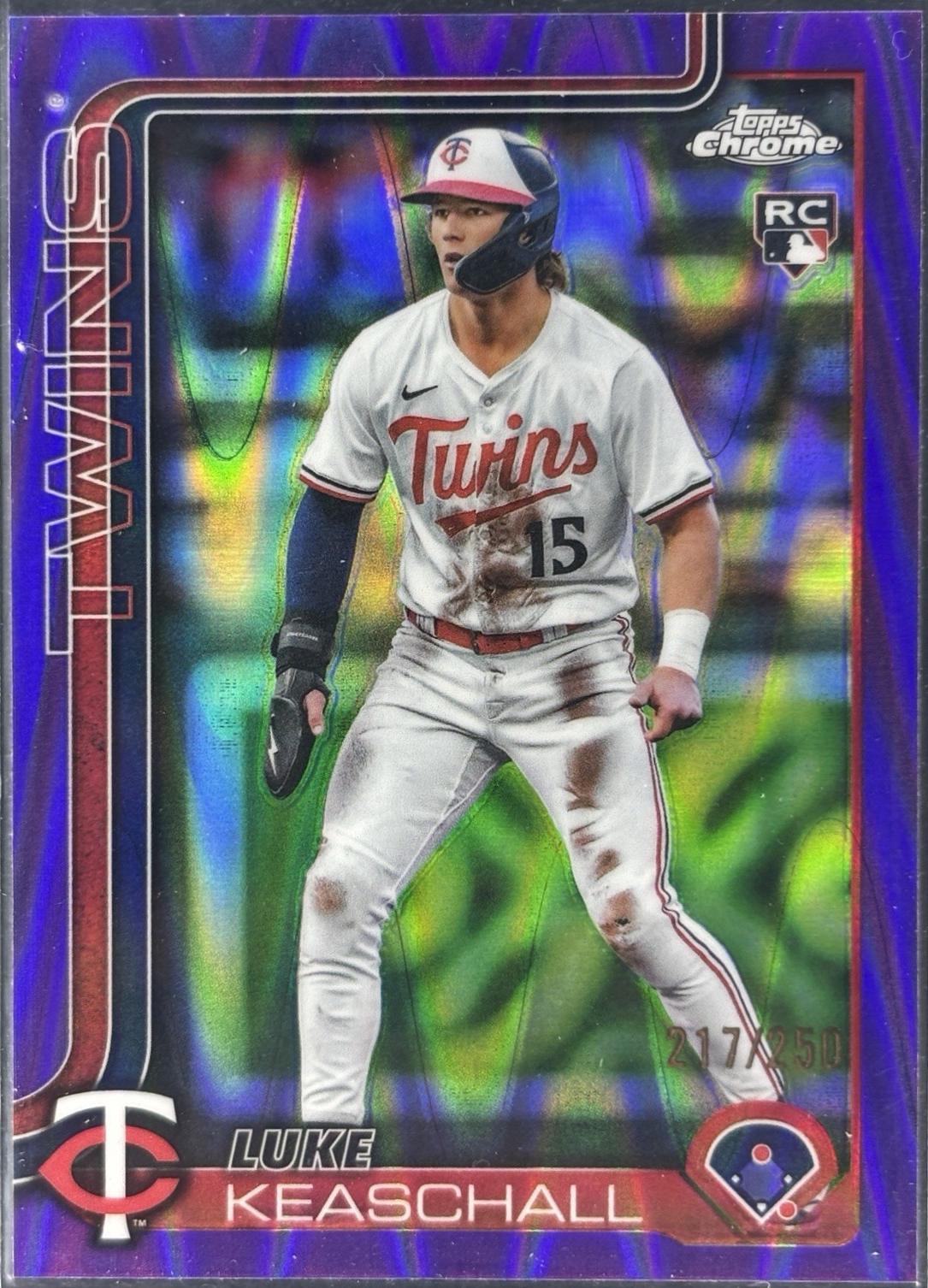 Luke Keaschall [Blue Lava Refractor] #USC106