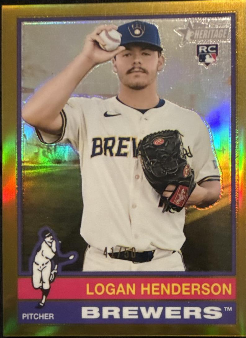 Logan Henderson [Gold Chrome] #545