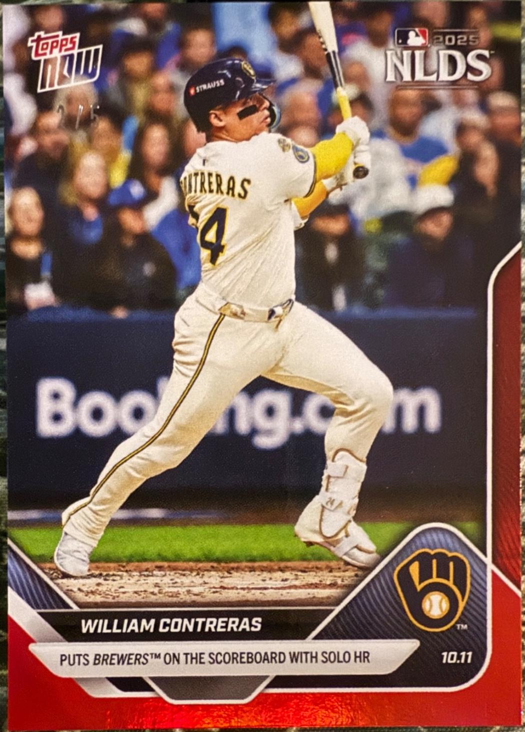 William Contreras [Red Foil] #855