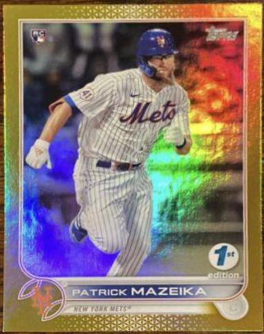Patrick Mazeika [Gold] #166