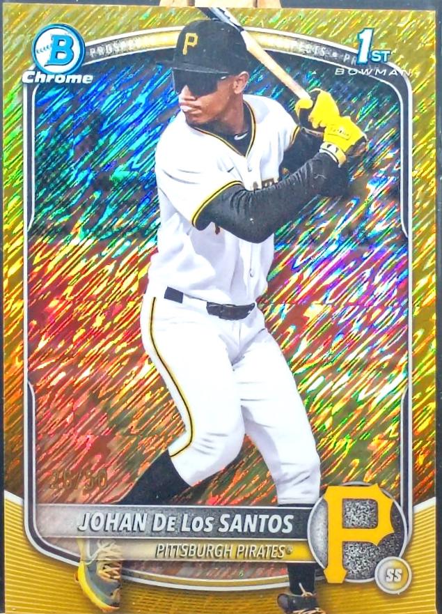 Johan De Los Santos [Gold Mega Refractor] #BCP-163