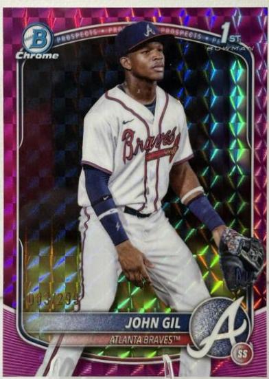 John Gil [Fuschia Refractor] #BCP-172