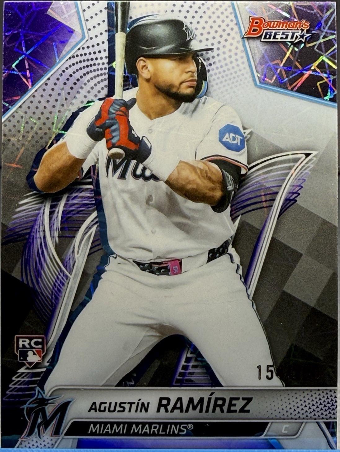 Agustin Ramirez [Purple Lazer Refractor] #16