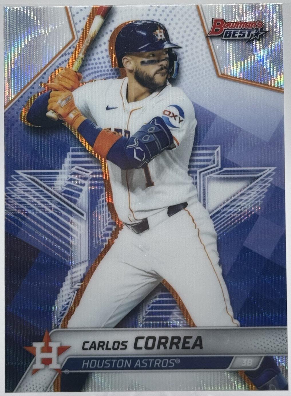 Carlos Correa [Wave Refractor] #50