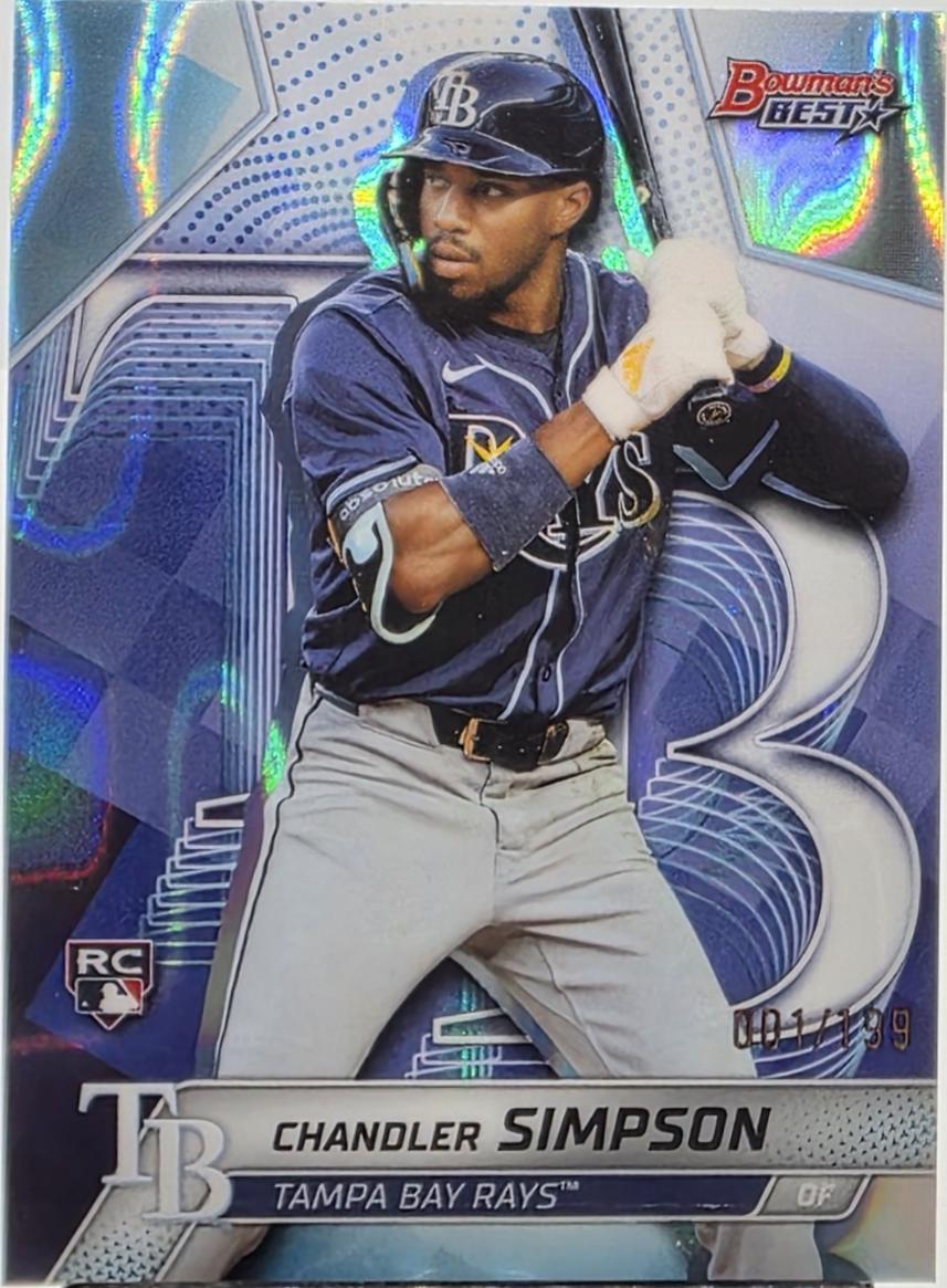 Chandler Simpson [Aqua Lava Refractor] #66
