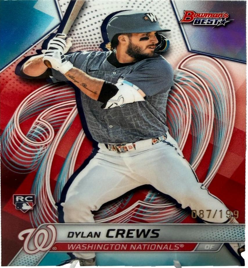 Dylan Crews [Aqua Refractor] #27