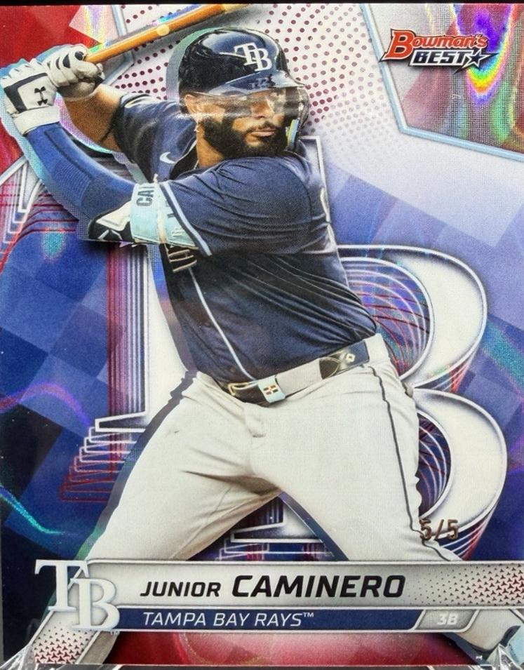 Junior Caminero [Red Refractor] #53