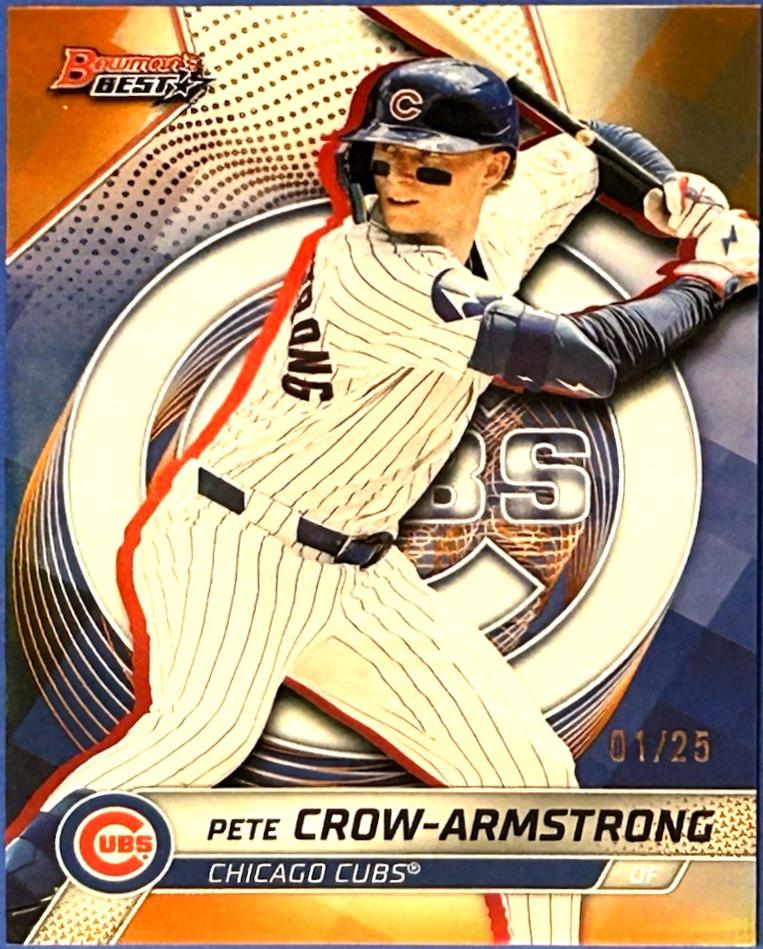 Pete Crow-Armstrong [Orange Refractor] #35
