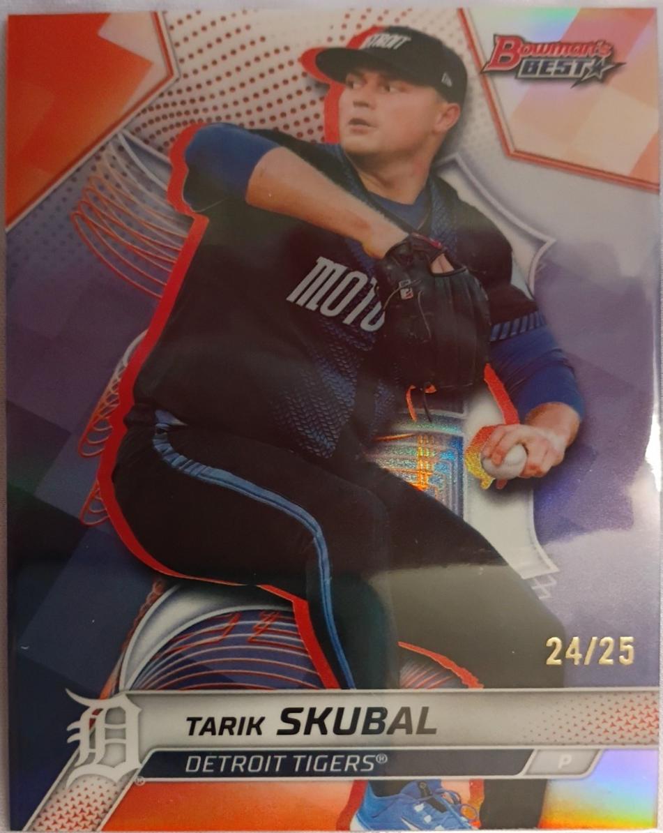 Tarik Skubal [Orange Refractor] #12