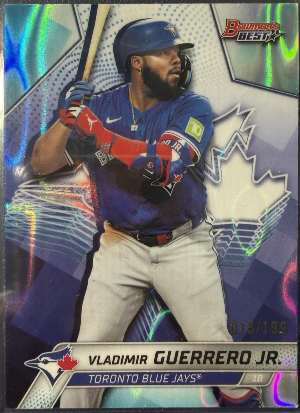 Vladimir Guerrero Jr. [Aqua Lava Refractor] #22
