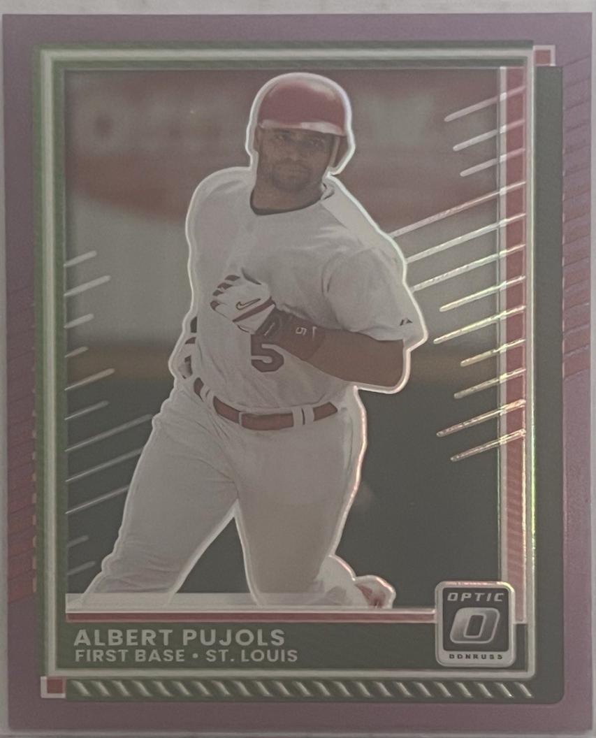 Albert Pujols [Purple Optic] #6