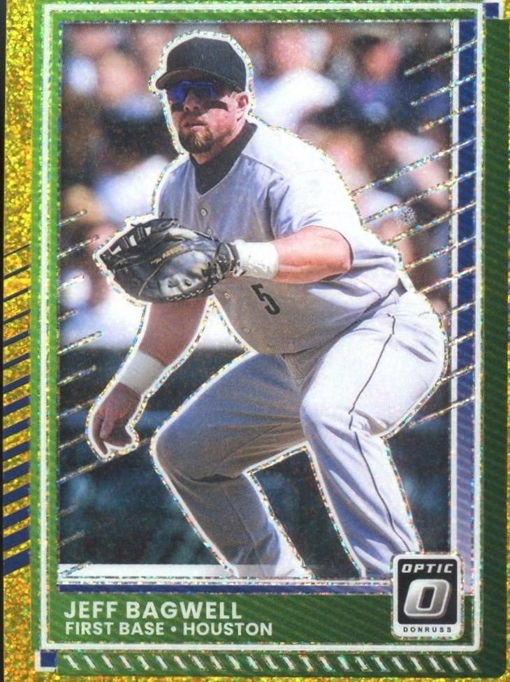Jeff Bagwell [Gold Glitter Optic] #25
