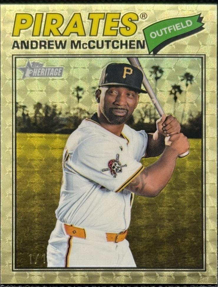 Andrew McCutchen [Superfractor Chrome] #270
