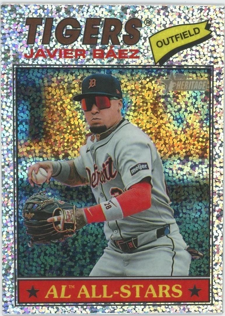 Javier Baez [Silver Sparkle Chrome] #107