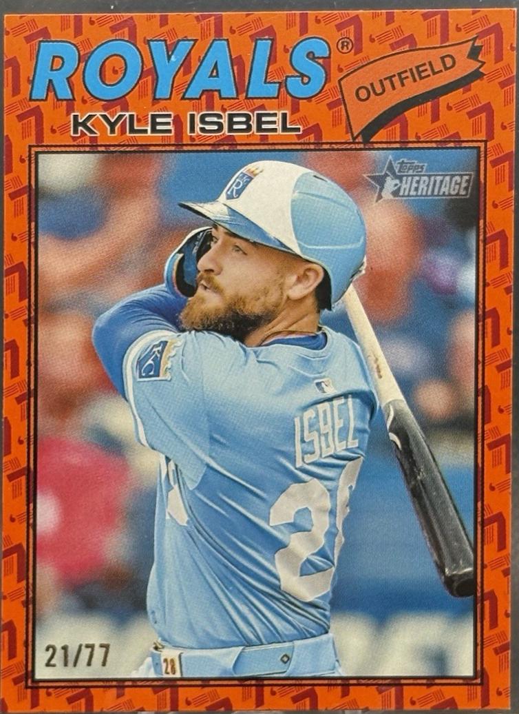 Kyle Isbel [Color Of The Year Orange] #365