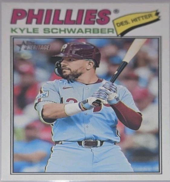 Kyle Schwarber [Throwback Jersey Variation] #159