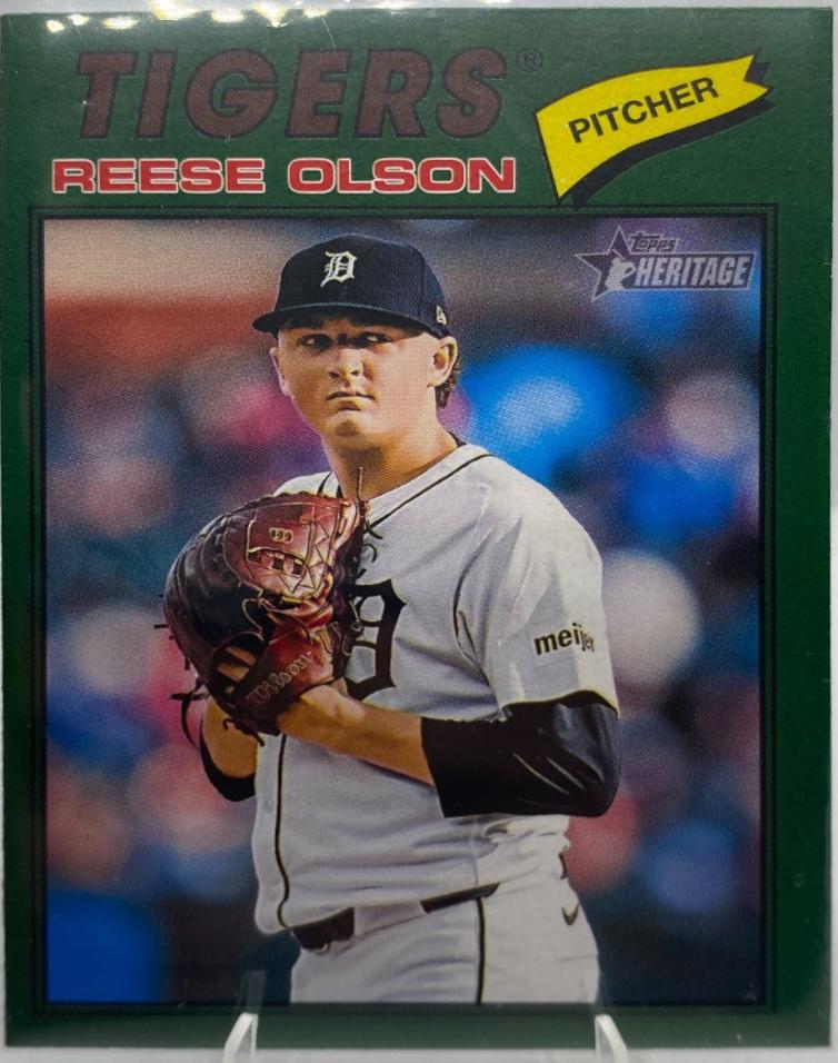 Reese Olson [Green Bordered Chrome] #71