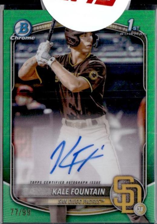 Kale Fountain [Green Refractor] #CPA-KFO