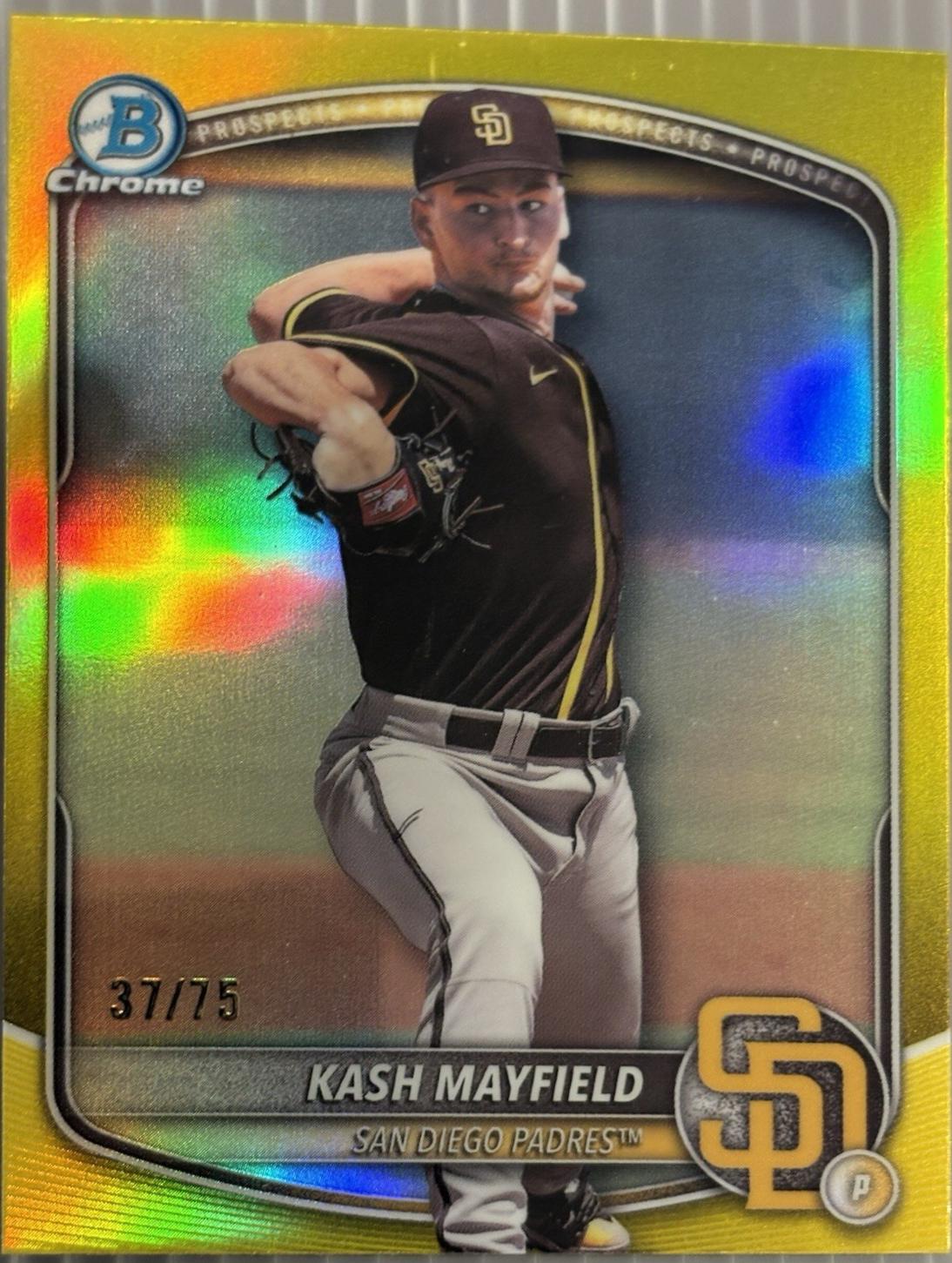 Kash Mayfield [Yellow Refractor] #BDC-95