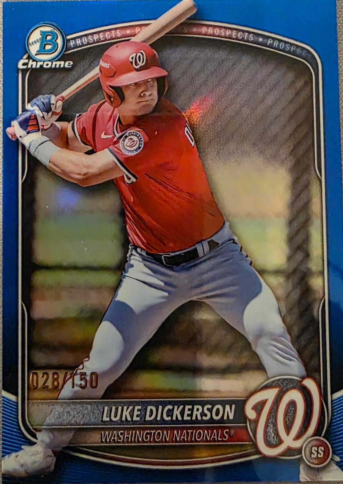 Luke Dickerson [Blue Refractor] #BDC-61