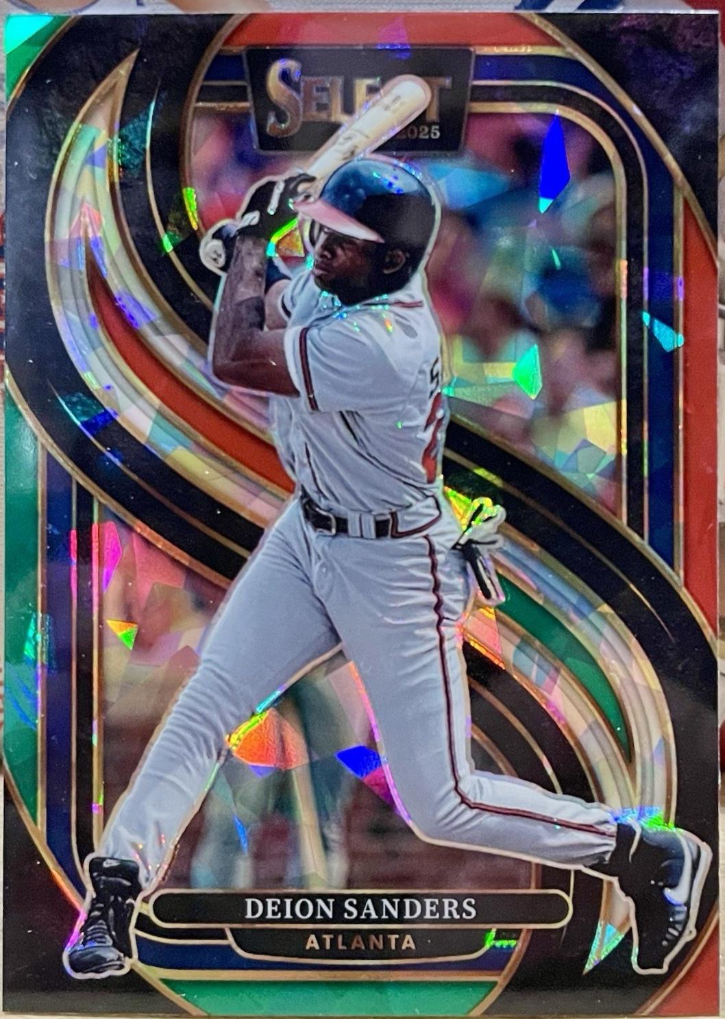 Deion Sanders [Red Green Ice] #195