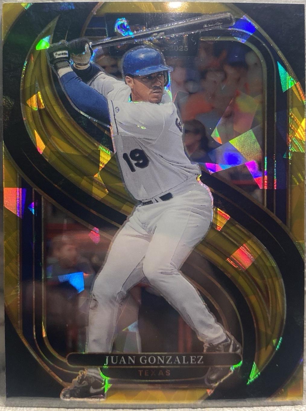 Juan Gonzalez [Gold Ice] #190