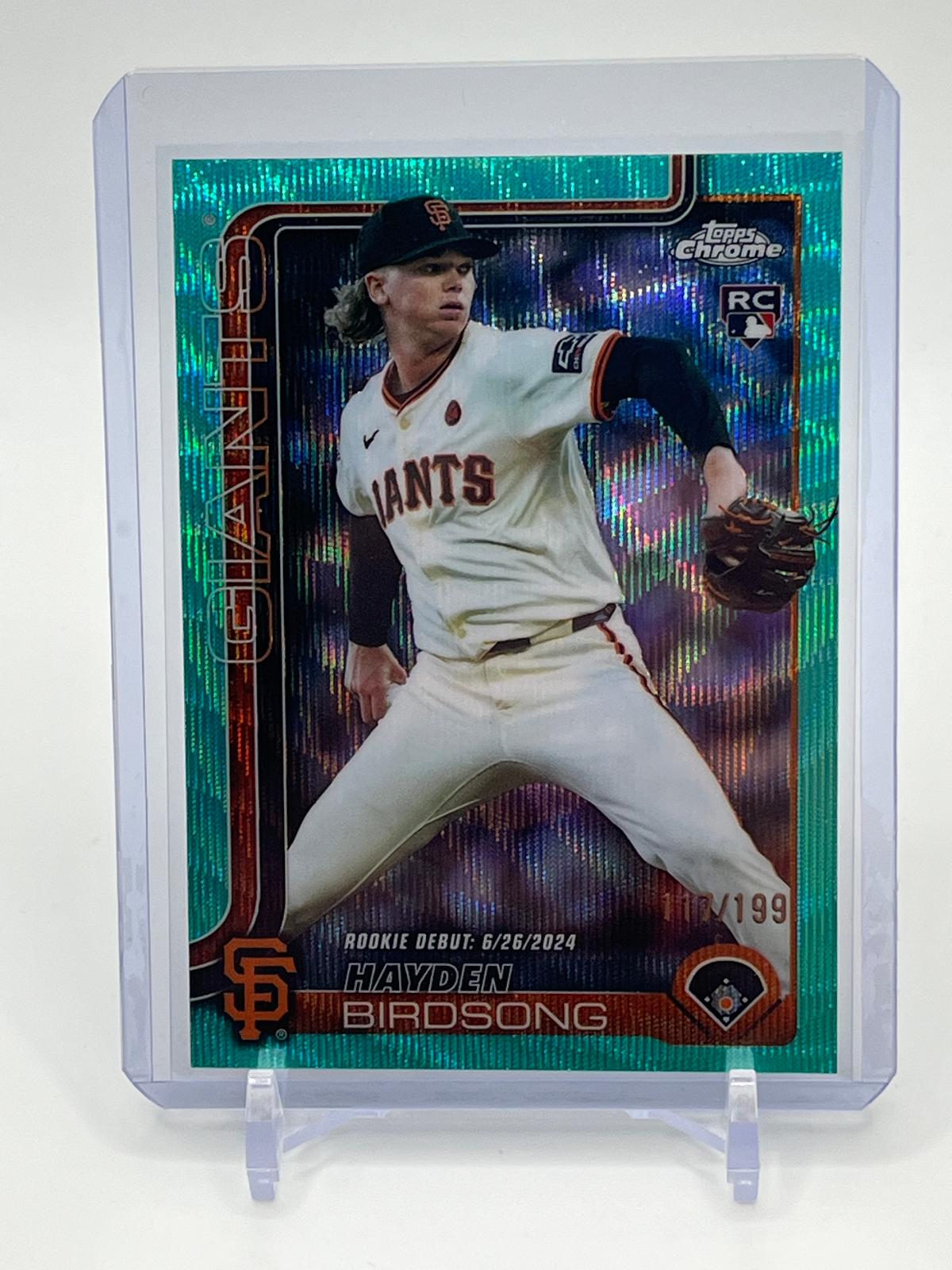 Hayden Birdsong [Aqua Wave Refractor] #USC159