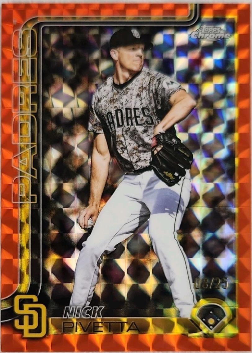 Nick Pivetta [Orange Geometric Refractor] #USC114
