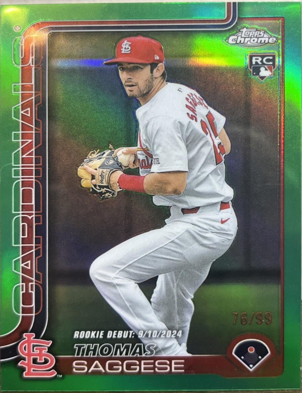 Thomas Saggese [Green Refractor] #USC157