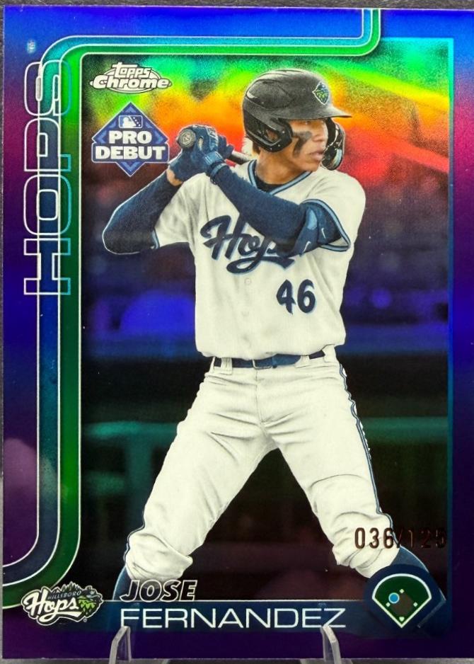 Jose Fernandez [Purple Refractor] #PDC-61