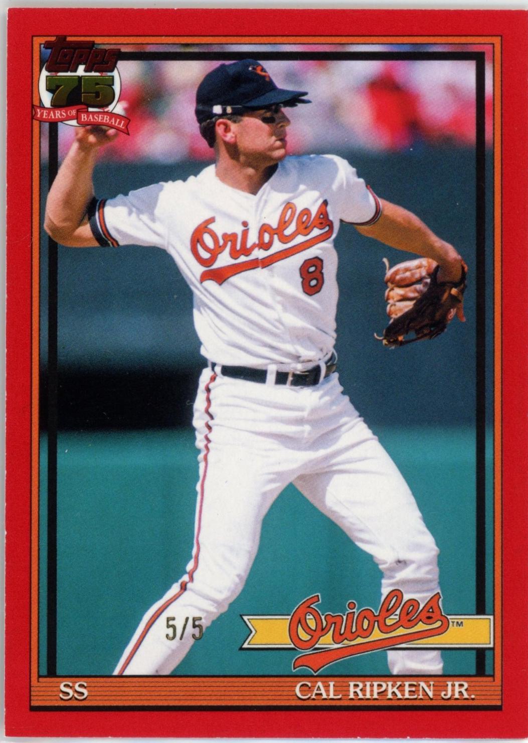 Cal Ripken Jr. [Red] #T91-87