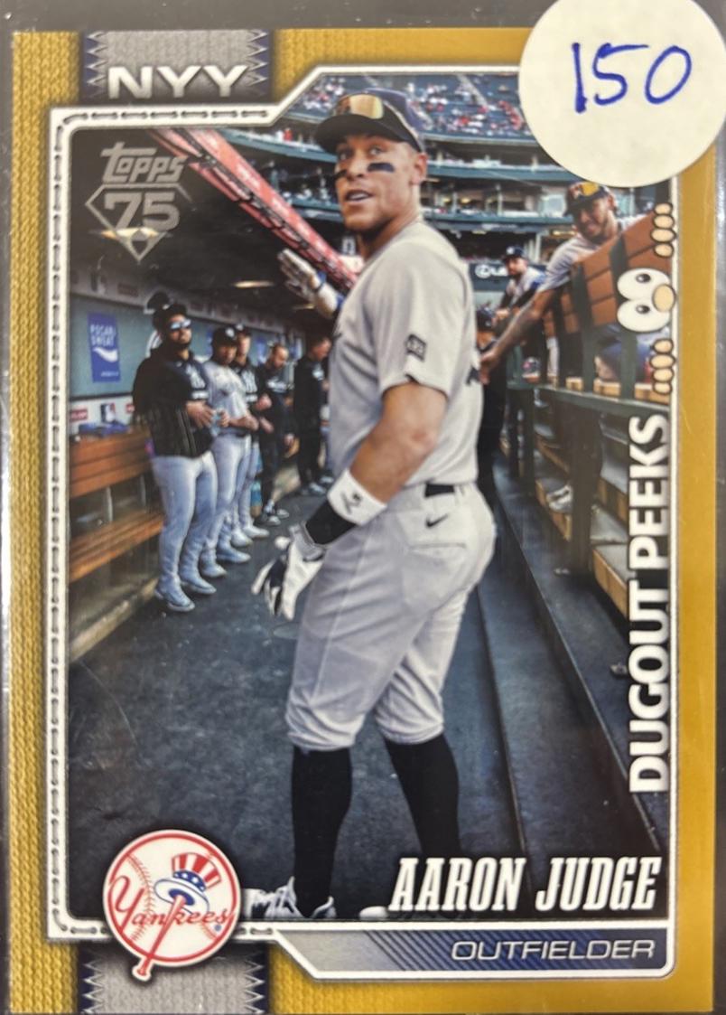 Aaron Judge [Gold Dugout Peeks] #1