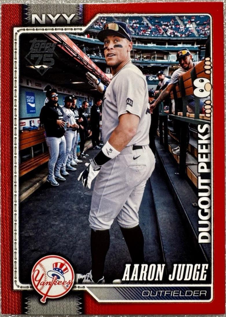 Aaron Judge [Red Dugout Peeks] #1